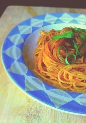 Foto resep Spaghetti Buru-buru a la Tanah Air