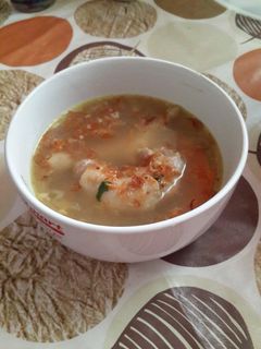 Foto resep sup ceker