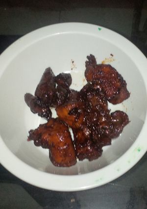 Foto resep Ayam Goreng + Ati Ampela Bacem Bango (praktis dan mudah)