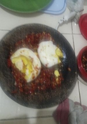 Foto resep Telur Penyet