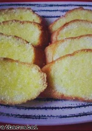 Foto resep Baguette Panggang Manis, Renyah dan Simple