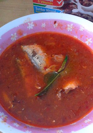 Foto resep Sarden simple harum ala anak kostan