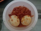 Telor Balado Pedas Mantap (tanpa bumbu instant)