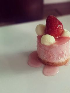 Foto resep Strawberry Cheesecake (No Baked)