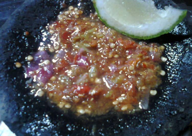 Sambal Terasi Limau Kuit