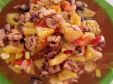 cumi nanas saos asam pedas manis