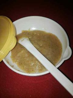 Foto resep bubur lembut lele merah jingga (mpasi 6m+) 