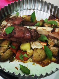 Foto resep paha kambing panggang