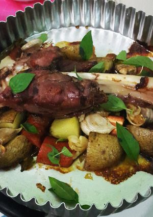 Foto resep paha kambing panggang