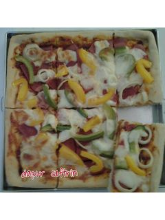Foto resep Square pizza