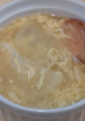 Foto resep Sup Telor Lobak