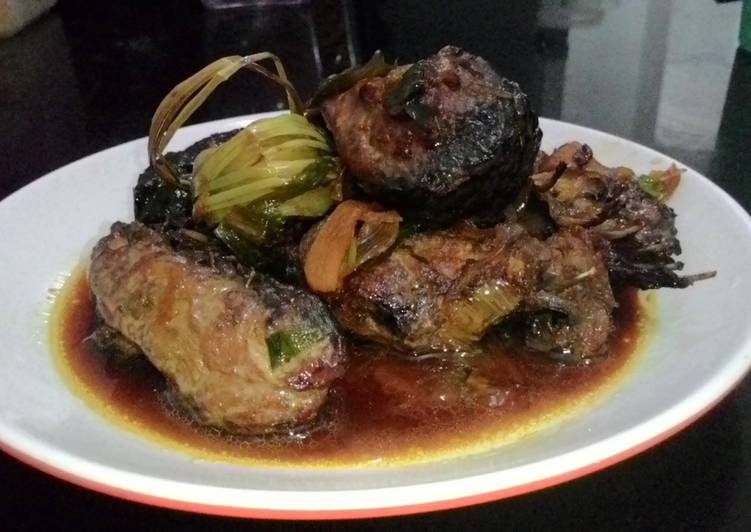 Tongkol Masak Kecap (tidak pedas)
