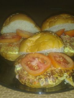 Foto resep Burger Kornet Telur ala Dian