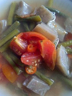 Foto resep Sayur Asem Cemplung
