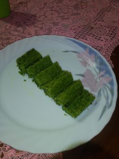 Foto resep Steamed Matcha Cake