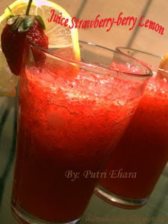Foto resep Juice Strawberry-berry Lemon