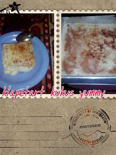 Foto resep Klapetart kukus sederhana