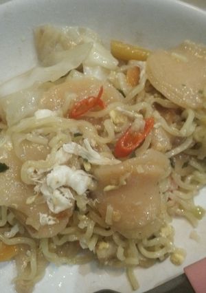 Foto resep Mie seblak pedas sederhana