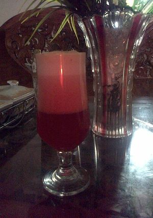 Foto resep juice tiung hot milk :p