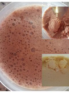 Foto resep Ice cream rasa Nanas dan MILO