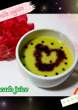 Foto resep Favorit... Jus alpukat segar dan sehat