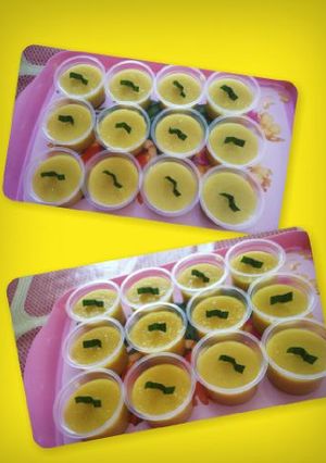 Foto resep Puding santan jagung