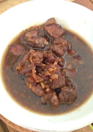 Foto resep Semur Ati Ayam (Ati Kecap)