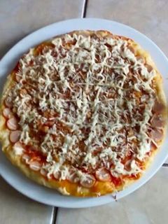 Foto resep Pizza Ayam Sosis Teflon