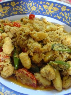 Foto resep Tumis Jeroan plus Telor Ikan Haruan (Parutan Iwak Haruan)
