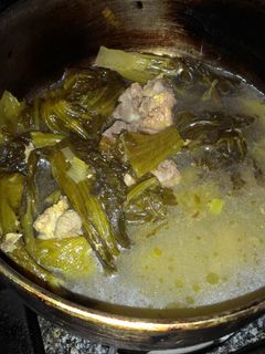 Foto resep baikut sawi asin