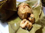Gambar botok udang kelapa