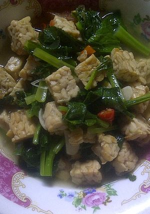 Foto resep Sayur Sawi with Tempe