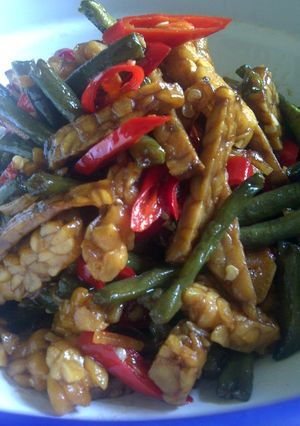 Foto resep Oseng-Oseng TKP (Tempe & Kacang Panjang)