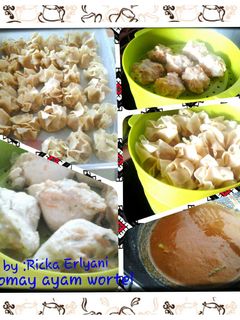 Foto resep Siomay Ayam Wortel .