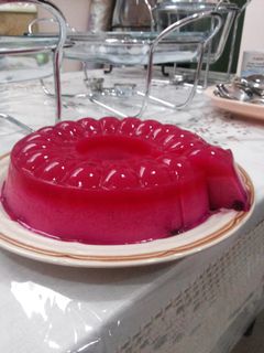 Foto resep puding cantik buah naga