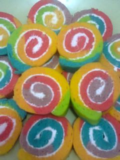 Foto resep BOLU KUKUS RAINBOW