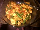 tahu kacang panjang