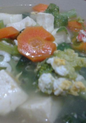 Foto resep sop telur tahu