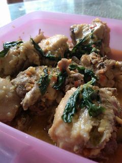Foto resep ayam masak kemangi pedas