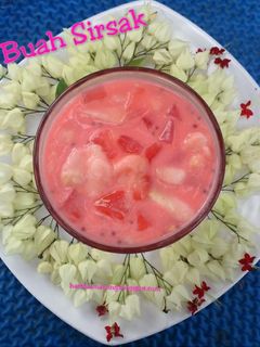 Foto resep Es Buah Sirsak Simpel