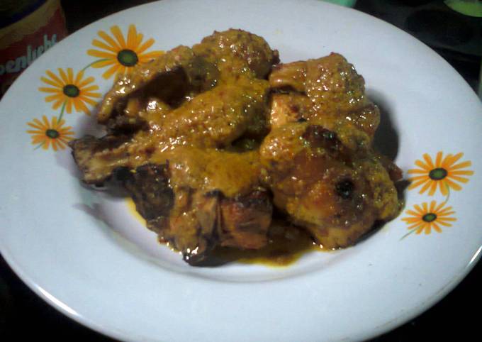 Standar Resep mudah membuat Ayam Bakar Bumbu Rujak sajian Lebaran dijamin sesuai selera