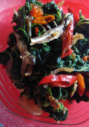 Foto resep tumis daun pepaya
