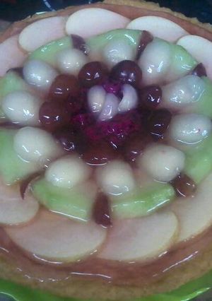 Foto resep Pai Buah, untuk dinikmati sebagai hidangan penutup