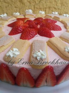 Foto resep Cake Strawberry Yoghurt No Baking