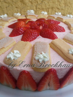 Foto resep Cake Strawberry Yoghurt No Baking