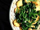 tumis selada air tofu