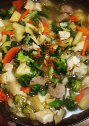Foto resep Resep Anak Kos: Sop Sayuran