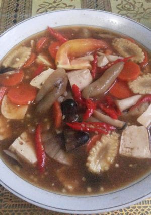 Foto resep teripang(hoisem) saos tiram ala buntet