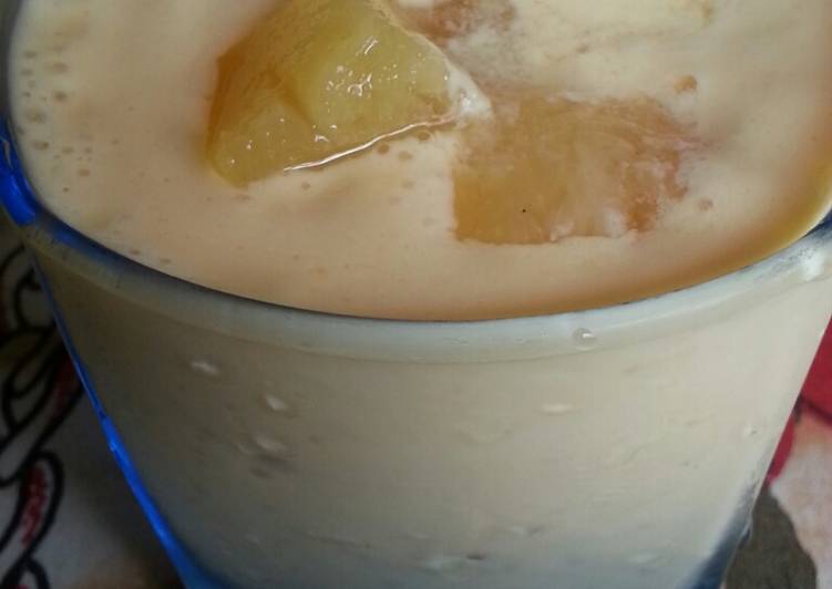 Cara Gampang Membuat milk shake mangga, Bikin Ngiler