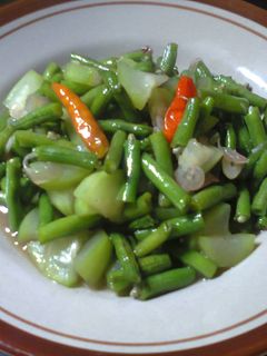 Foto resep Oseng-oseng Labu Putih Kacang Panjang
